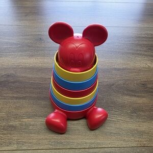 Green Toys Disney Baby Mickey Mouse Stacker Toy